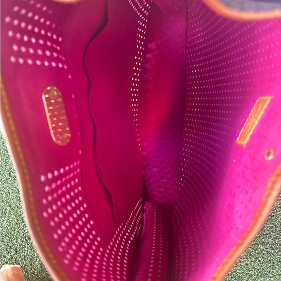 Louis Vuitton Fuchsia Monogram Perforated Musette Bag ~ Excellent Condition - Picture 8 of 13